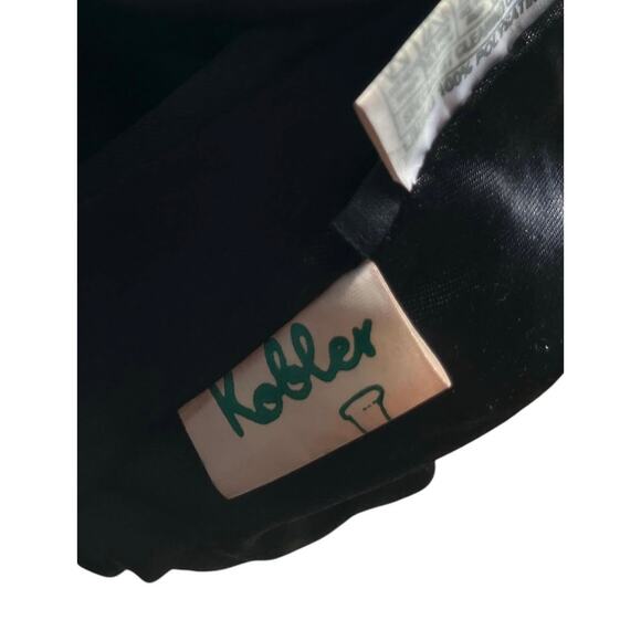 Blk leather skirt with Fringes RARE - Picture 6 of 6